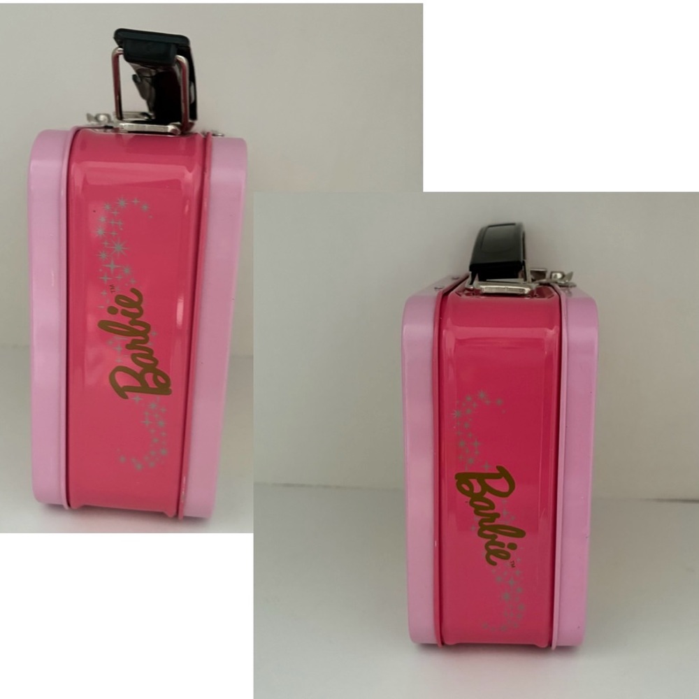 NWT Barbie Pretty And Pink Fossil Watch Boxed Set. 1994 Ltd Ed.. Pink Leather - Picture 12 of 16